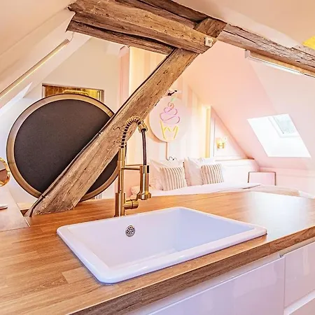 Le Milkshake - Hypercentre, Cinema, King Size Appartement Troyes Buitenkant foto